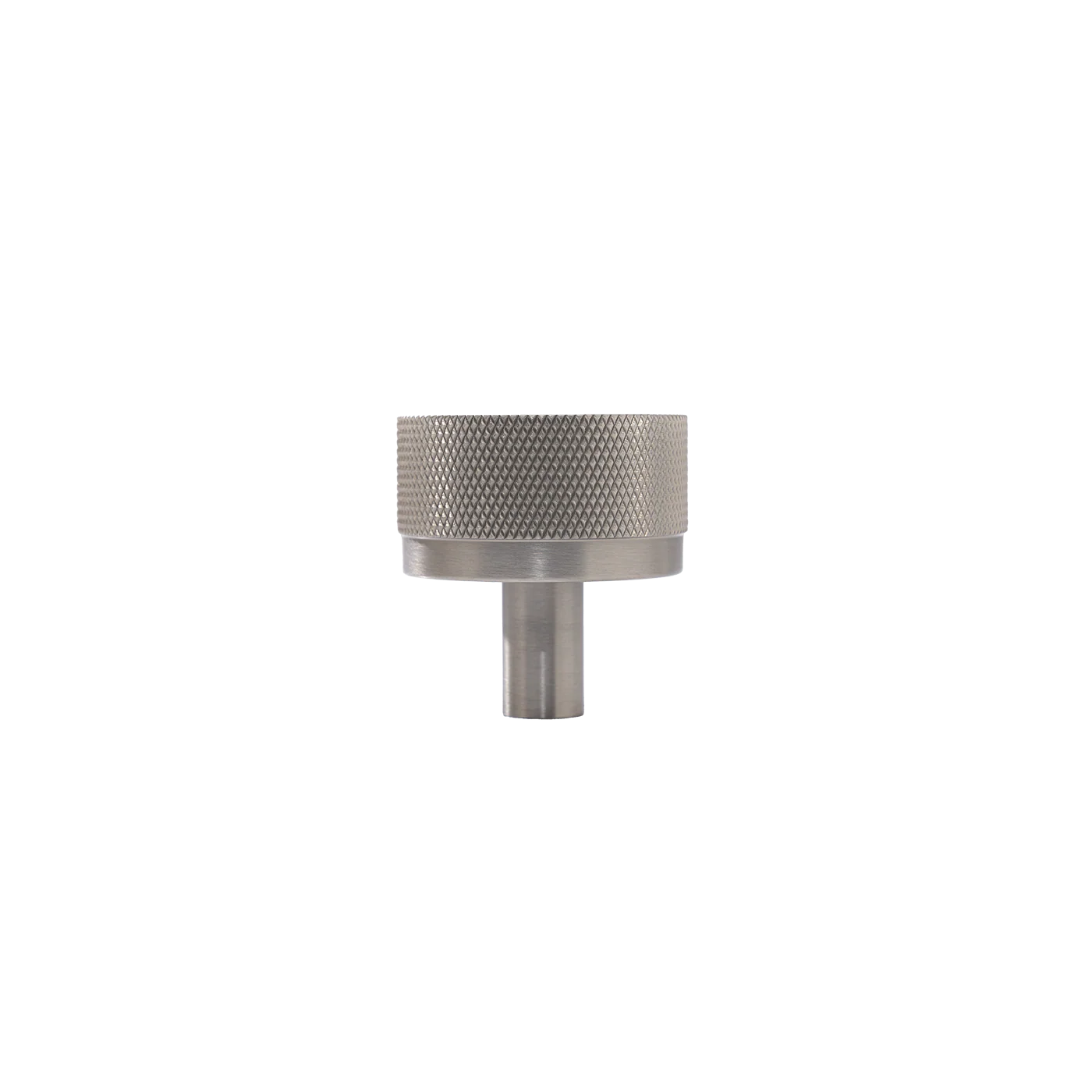 Momo Bellevue Knurled Knob Solid Brass 35mm Dull Brushed Nickel