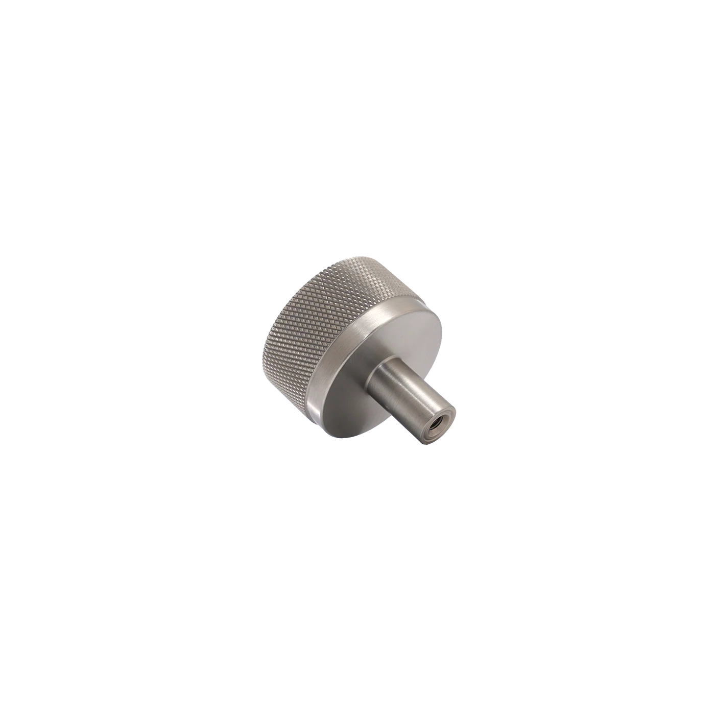 Momo Bellevue Knurled Knob Solid Brass 35mm Dull Brushed Nickel