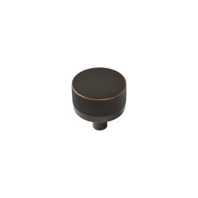 Momo Bellevue Knurled Knob Solid Brass 35mm Dark Bronze