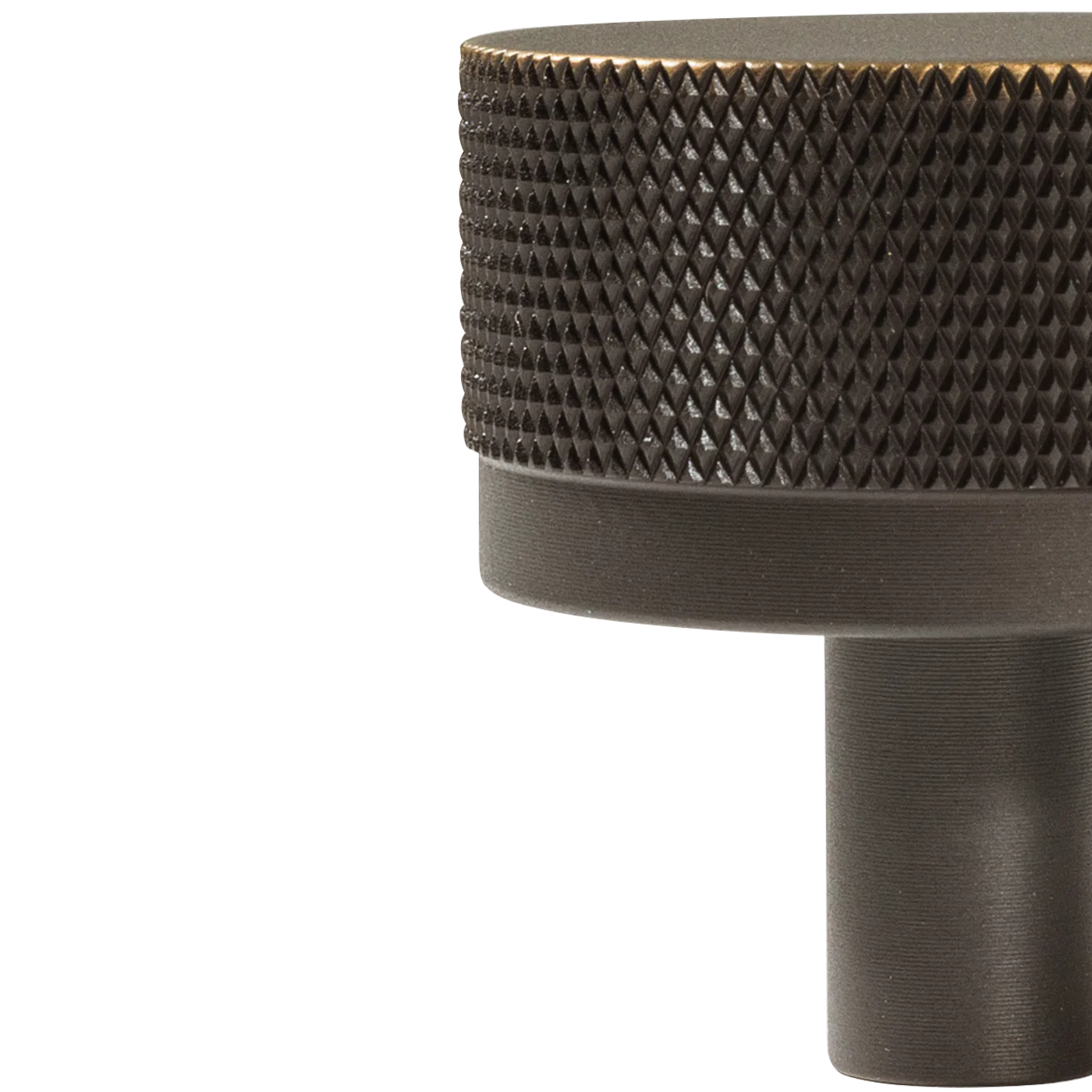 Momo Bellevue Knurled Knob Solid Brass 35mm Dark Bronze