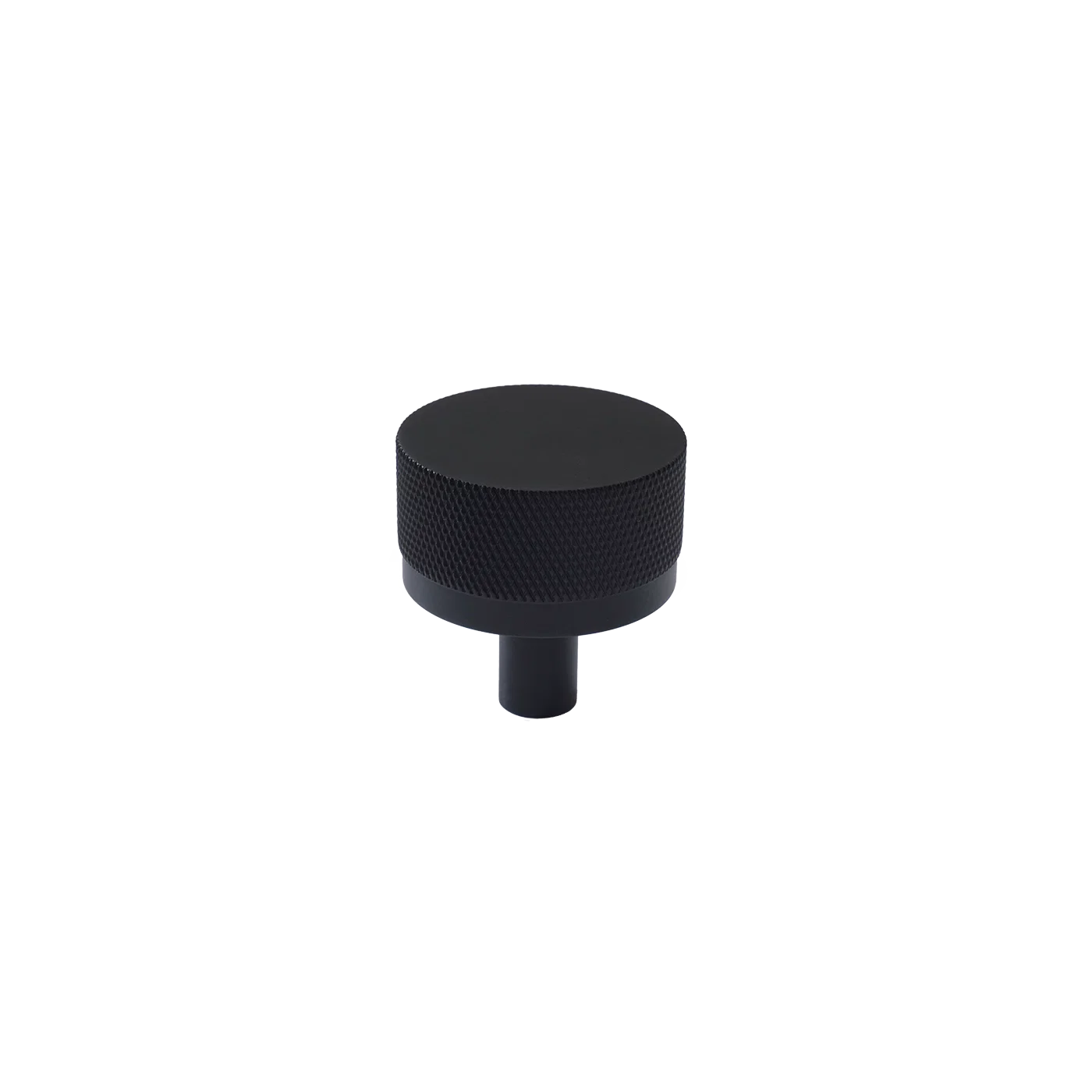 Momo Bellevue Knurled Knob Solid Brass 35mm Matt Black