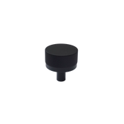 Momo Bellevue Knurled Knob Solid Brass 35mm Matt Black