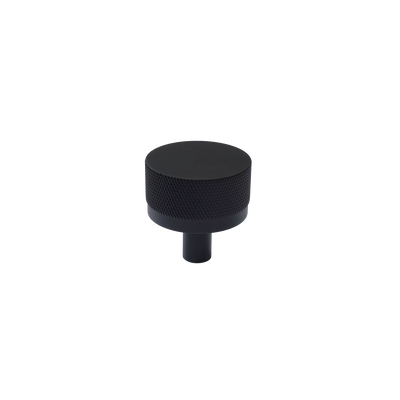 Momo Bellevue Knurled Knob Solid Brass 35mm Matt Black