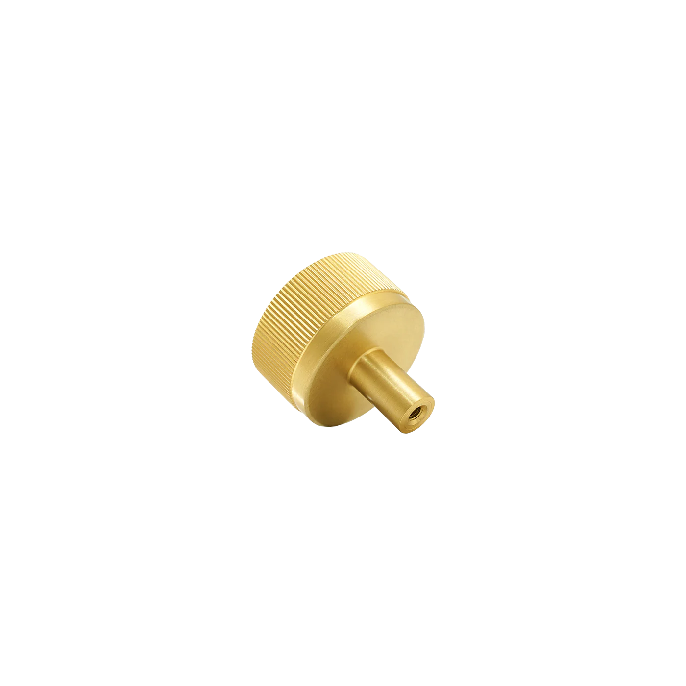 Momo Bellevue Lined Knob Solid Brass 35mm Brushed Satin Brass