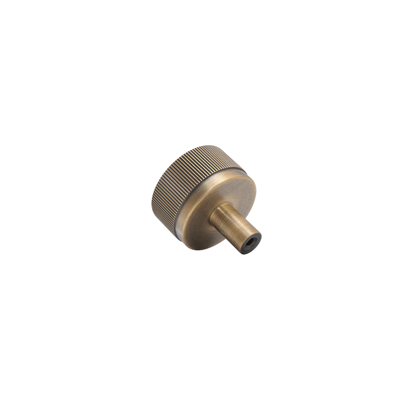Momo Bellevue Lined Knob Solid Brass 35mm Dark Brushed Brass