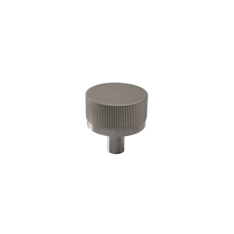 Momo Bellevue Lined Knob Solid Brass 35mm Dull Brushed Nickel