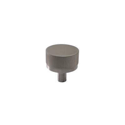 Momo Bellevue Lined Knob Solid Brass 35mm Dull Brushed Nickel