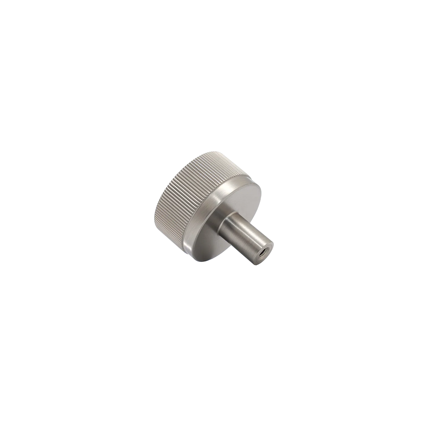 Momo Bellevue Lined Knob Solid Brass 35mm Dull Brushed Nickel