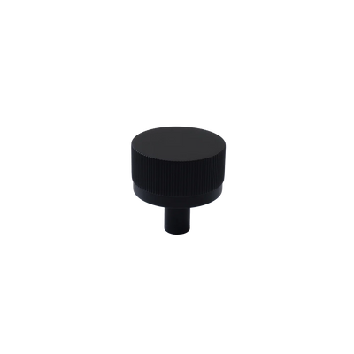 Momo Bellevue Lined Knob Solid Brass 35mm Matt Black