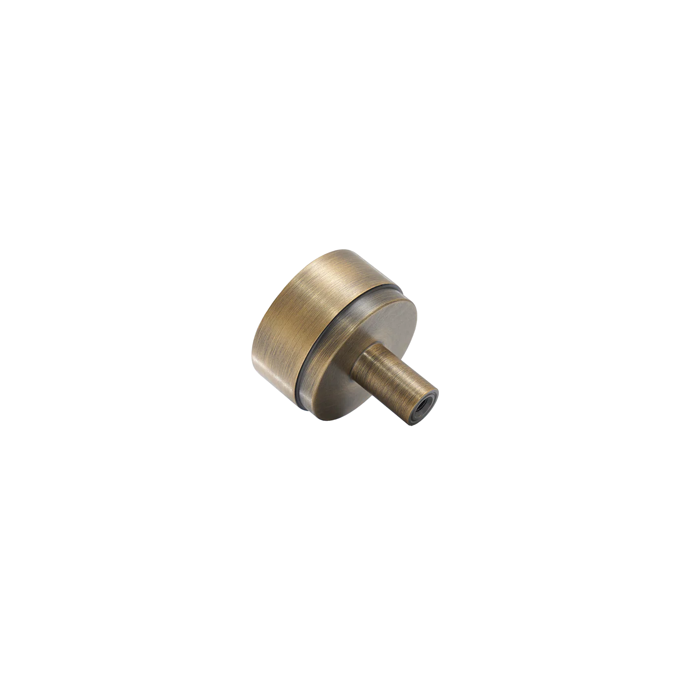 Momo Bellevue Plain Knob Solid Brass 35mm Dark Brushed Brass