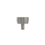 Momo Bellevue Plain Knob Solid Brass 35mm Dull Brushed Nickel