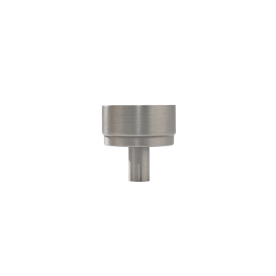 Momo Bellevue Plain Knob Solid Brass 35mm Dull Brushed Nickel