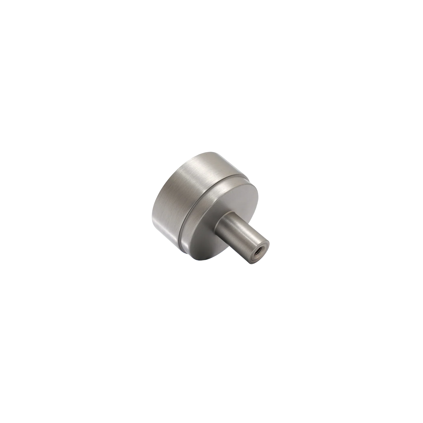 Momo Bellevue Plain Knob Solid Brass 35mm Dull Brushed Nickel