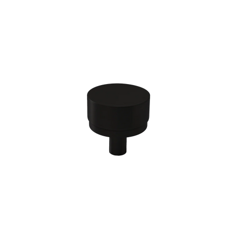 Momo Bellevue Plain Knob Solid Brass 35mm Matt Black