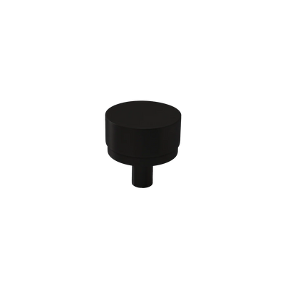 Momo Bellevue Plain Knob Solid Brass 35mm Matt Black