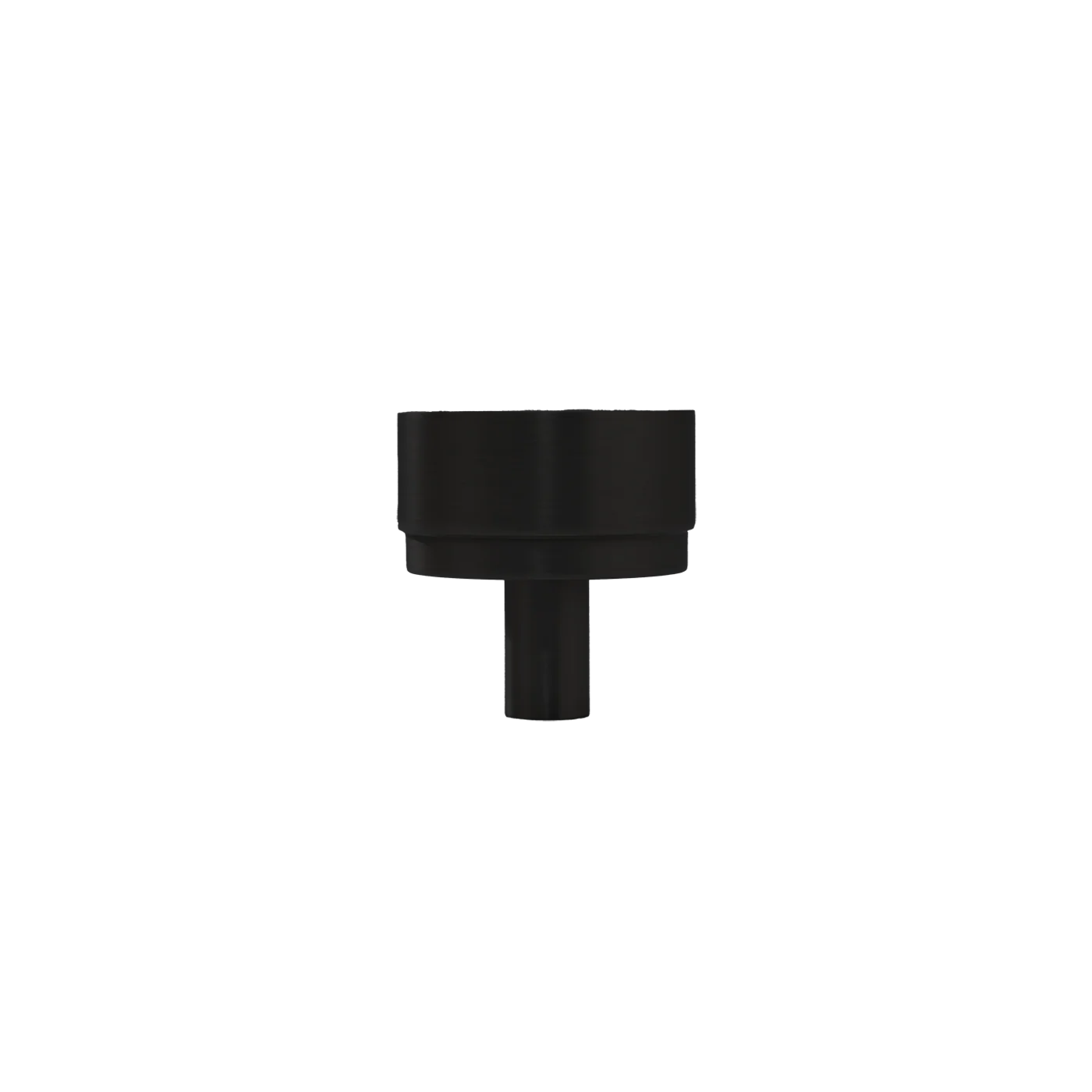 Momo Bellevue Plain Knob Solid Brass 35mm Matt Black