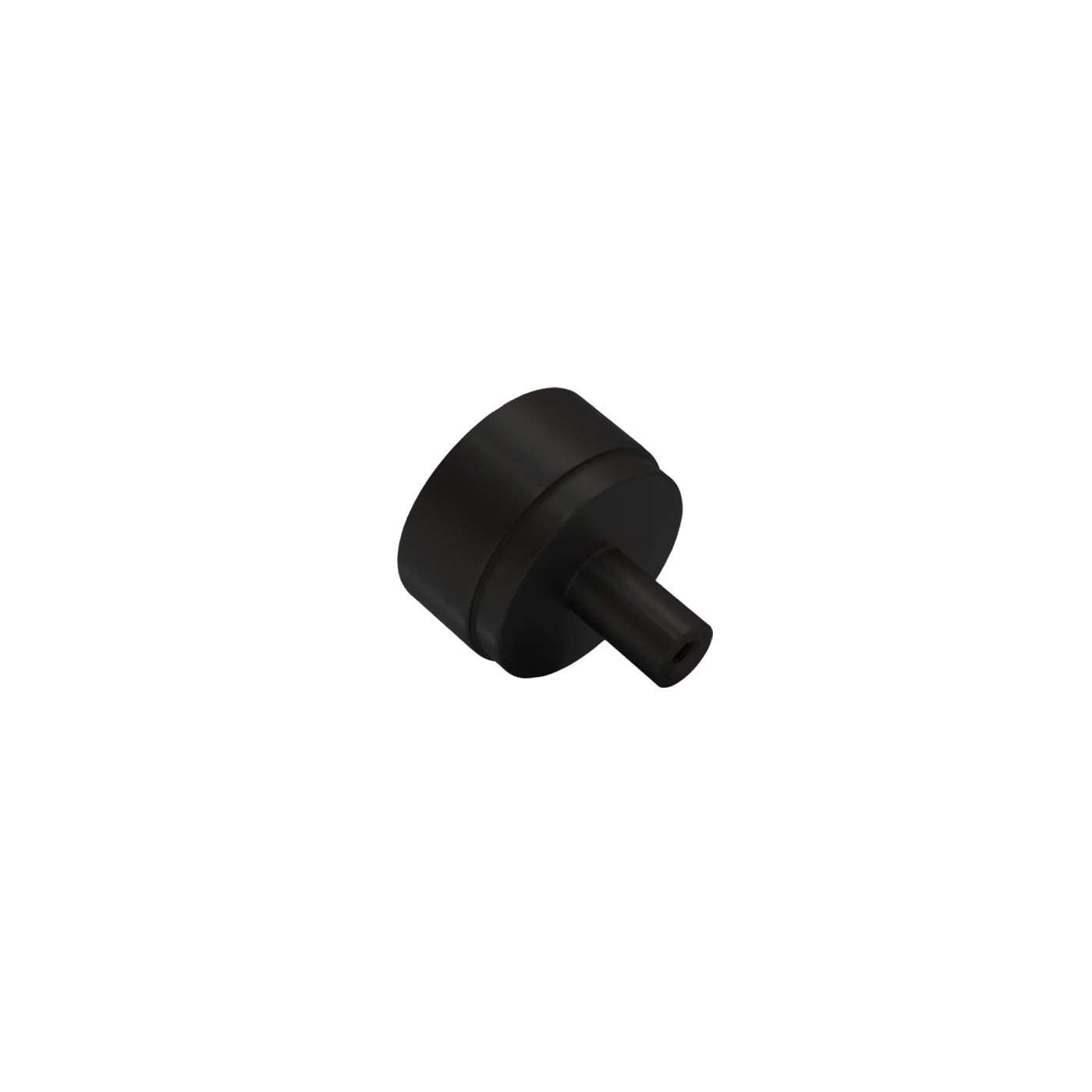 Momo Bellevue Plain Knob Solid Brass 35mm Matt Black