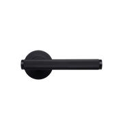 Momo Bellevue Lined Lever Handle Set Matt Black