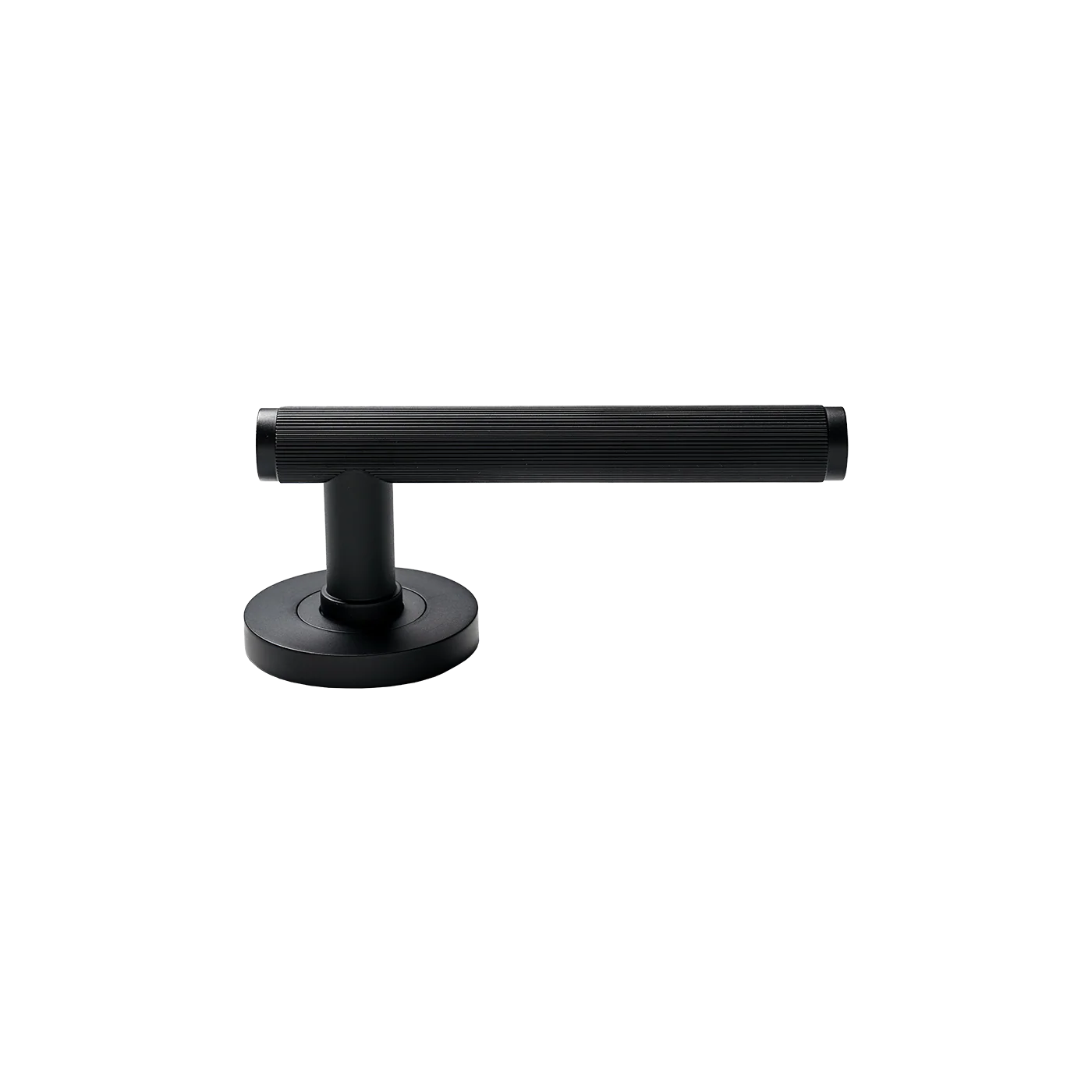 Momo Bellevue Lined Lever Handle Set Matt Black