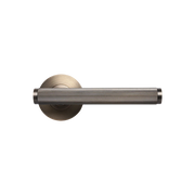Momo Bellevue Lined Lever Handle Set Dark Brushed Brass