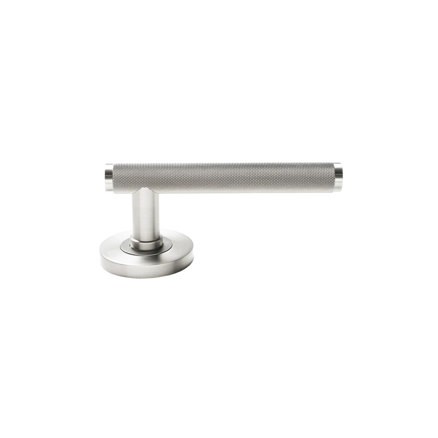 Momo Bellevue Knurled Lever Handle Dull Brushed Nickel