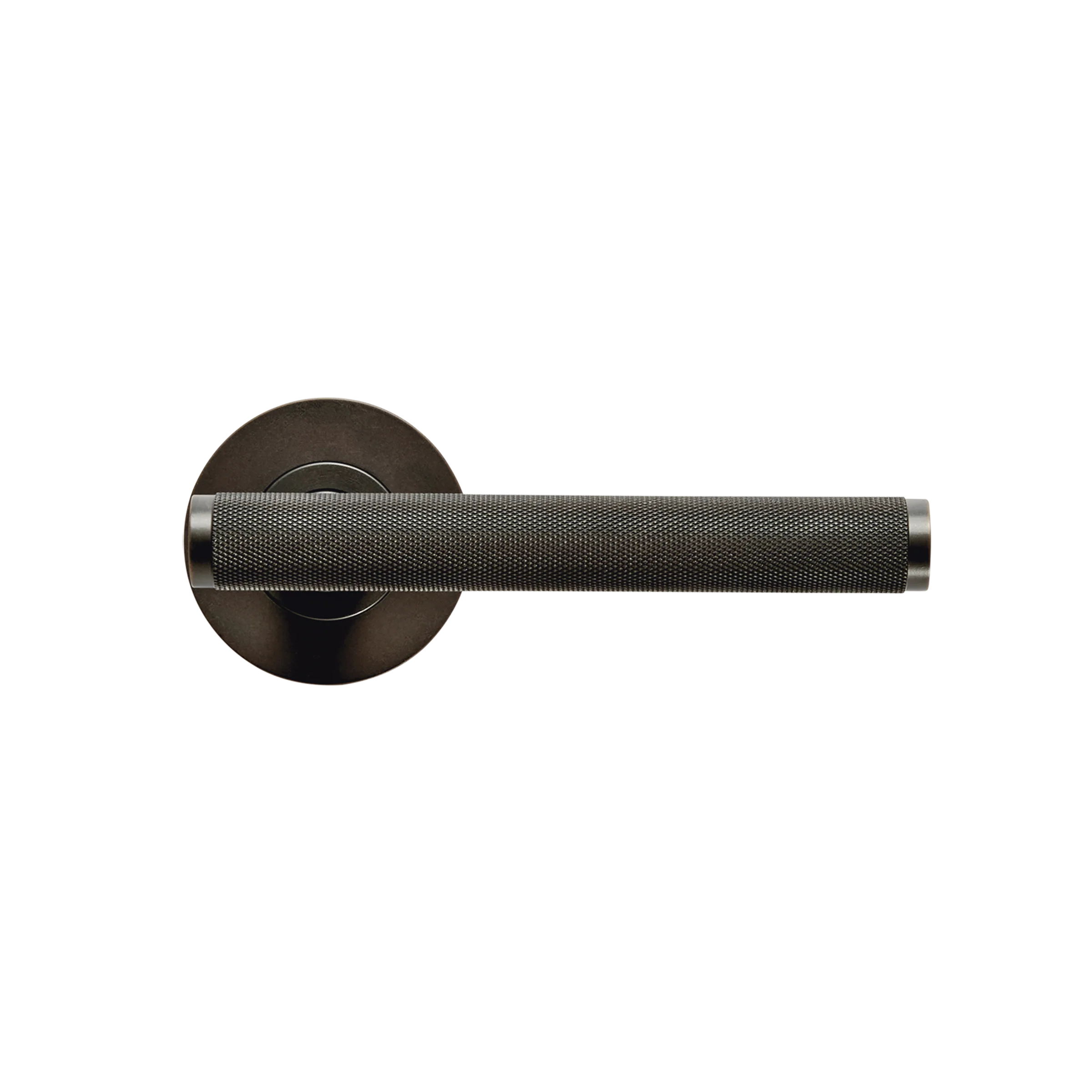 Momo Bellevue Knurled Lever Handle Set Dark Bronze