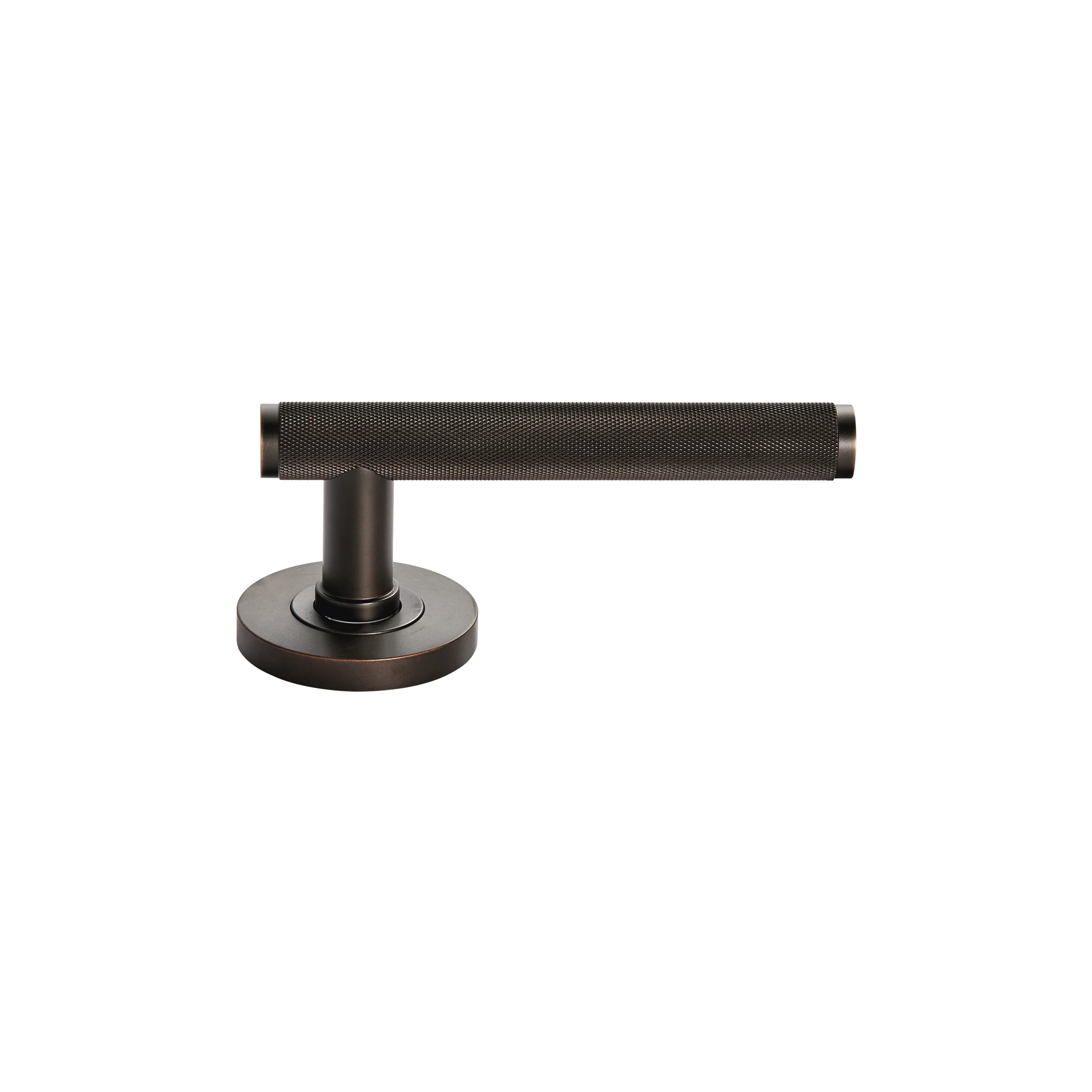 Momo Bellevue Knurled Lever Handle Set Dark Bronze