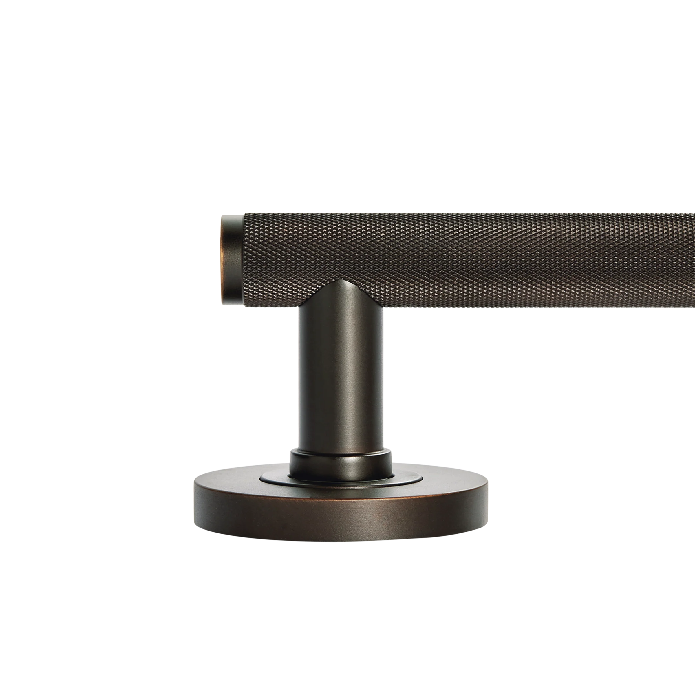 Momo Bellevue Knurled Lever Handle Set Dark Bronze