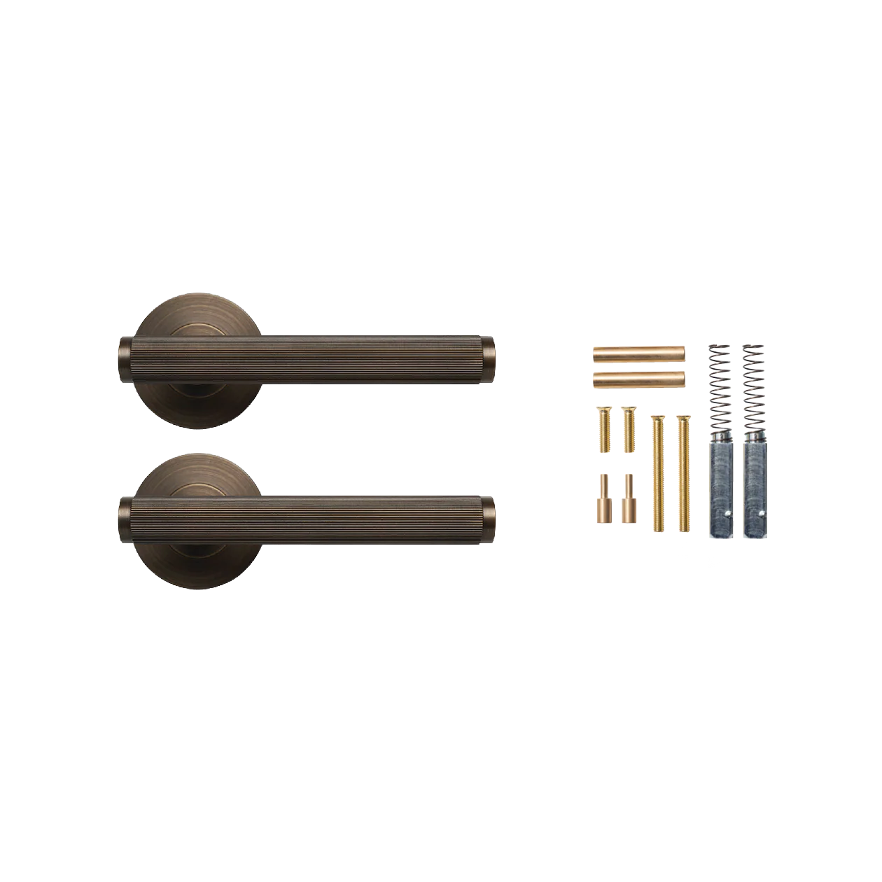 Momo Bellevue Lined Lever Handle Set Bronze