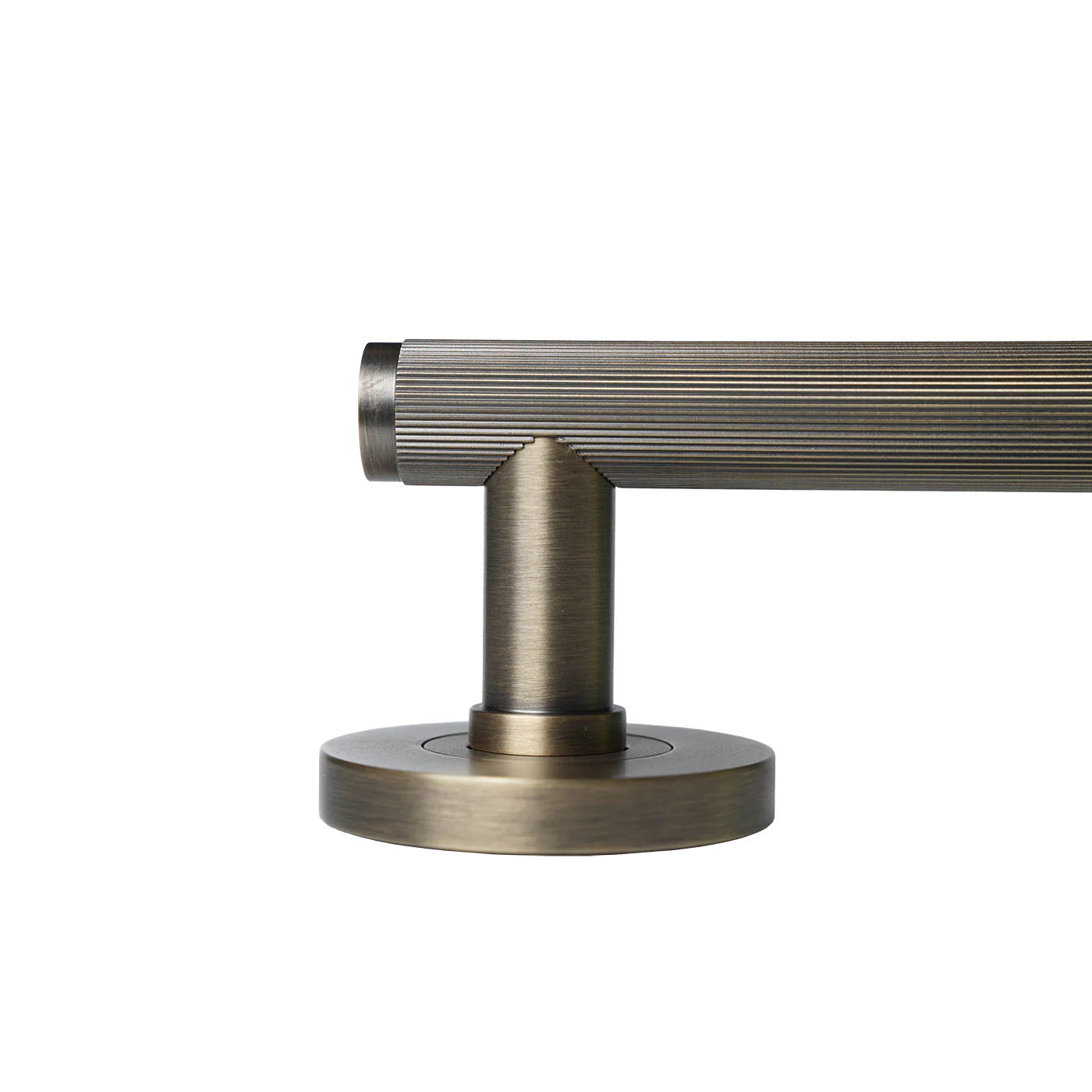 Momo Bellevue Lined Lever Handle Set Dark Brushed Brass