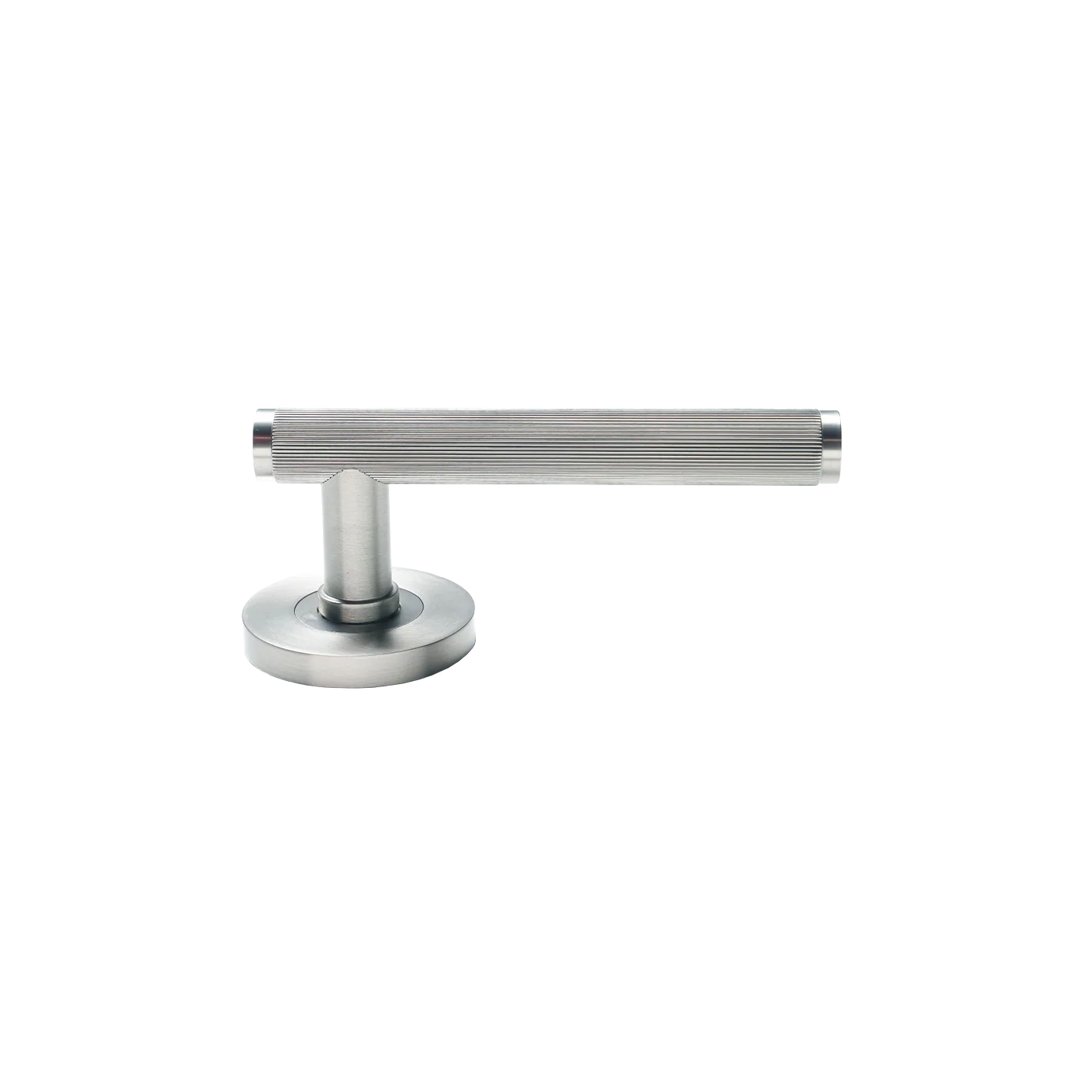 Momo Bellevue Lined Lever Handle Set Dull Brushed Nickel