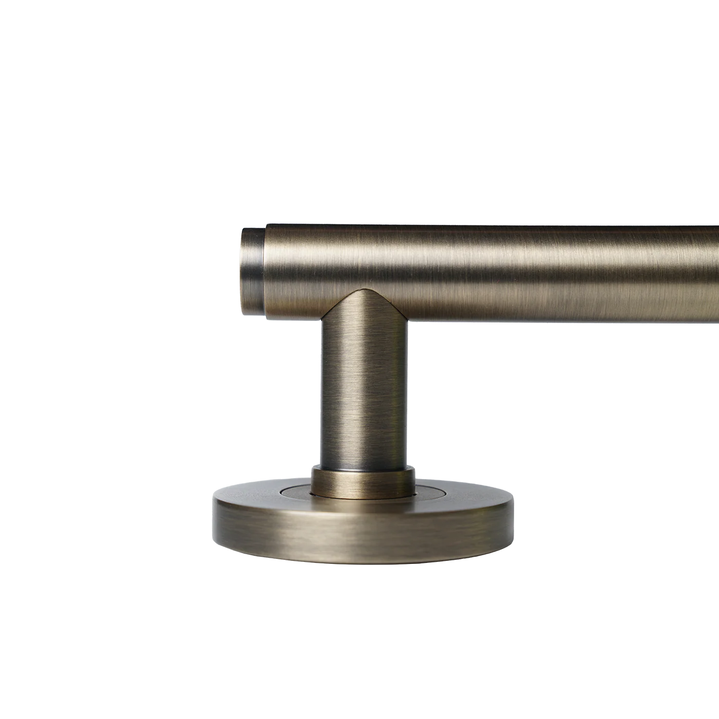 Momo Bellevue Plain Lever Handle Set Dark Brushed Brass