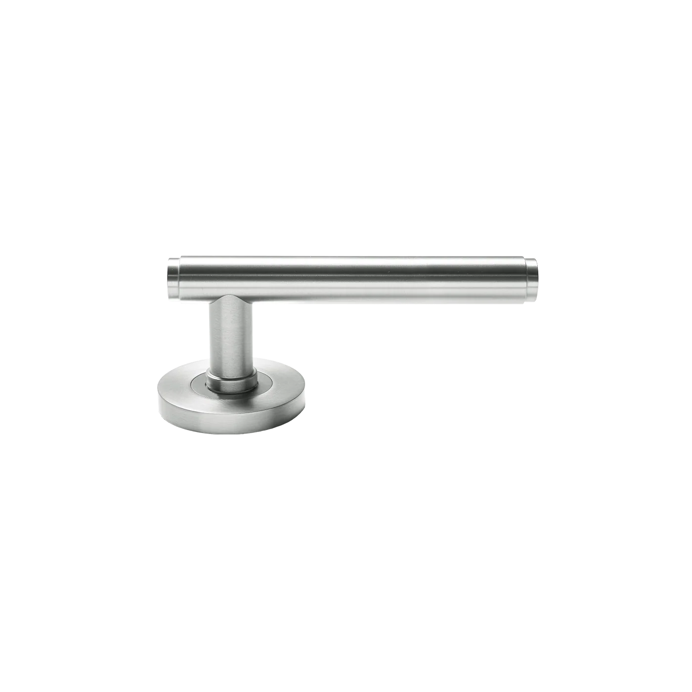 Momo Bellevue Plain Lever Handle Set Dull Brushed Nickel