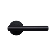 Momo Bellevue Plain Lever Handle Set Matt Black