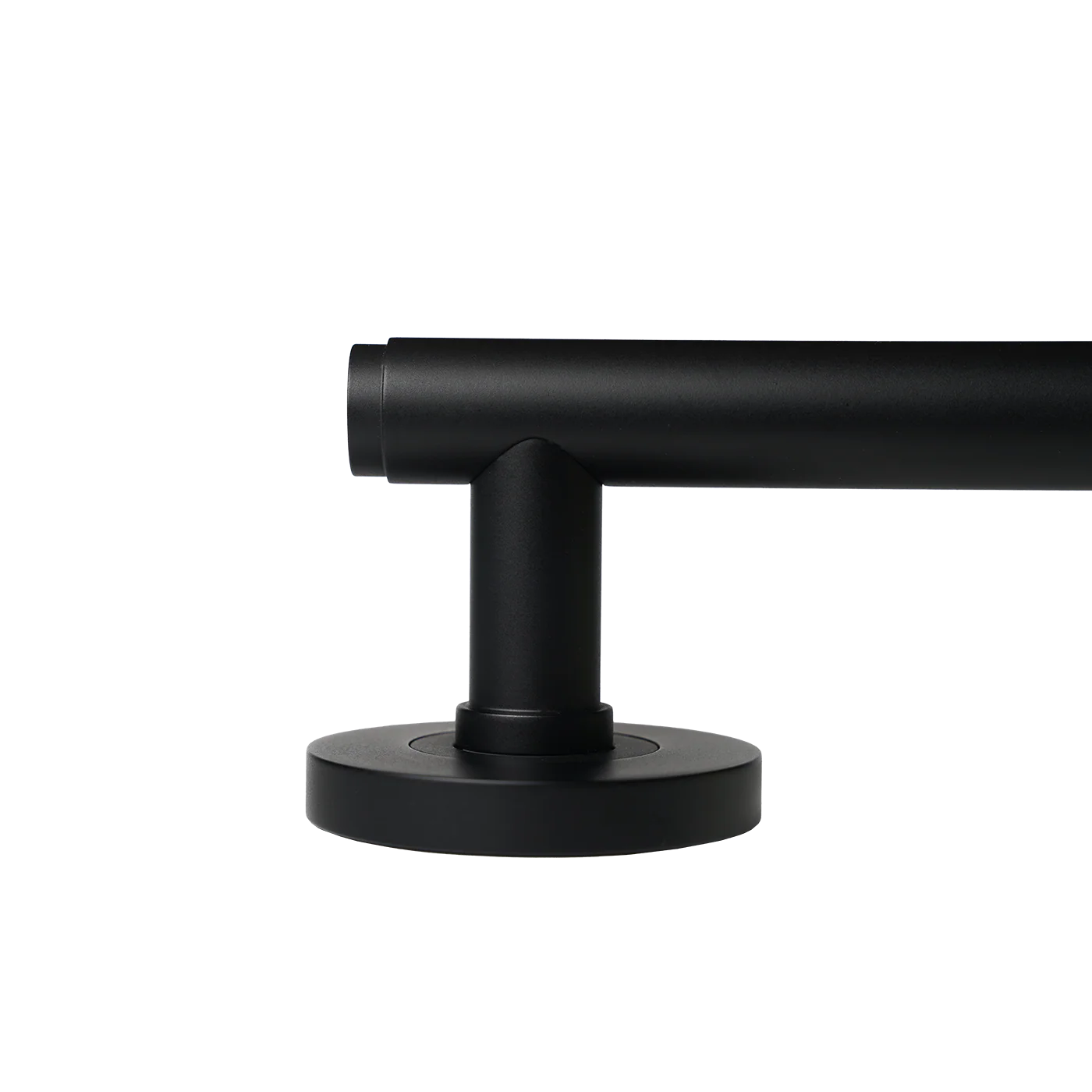 Momo Bellevue Plain Lever Handle Set Matt Black