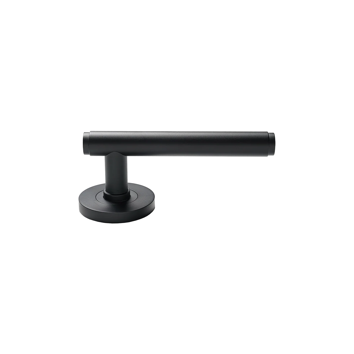 Momo Bellevue Plain Lever Handle Set Matt Black