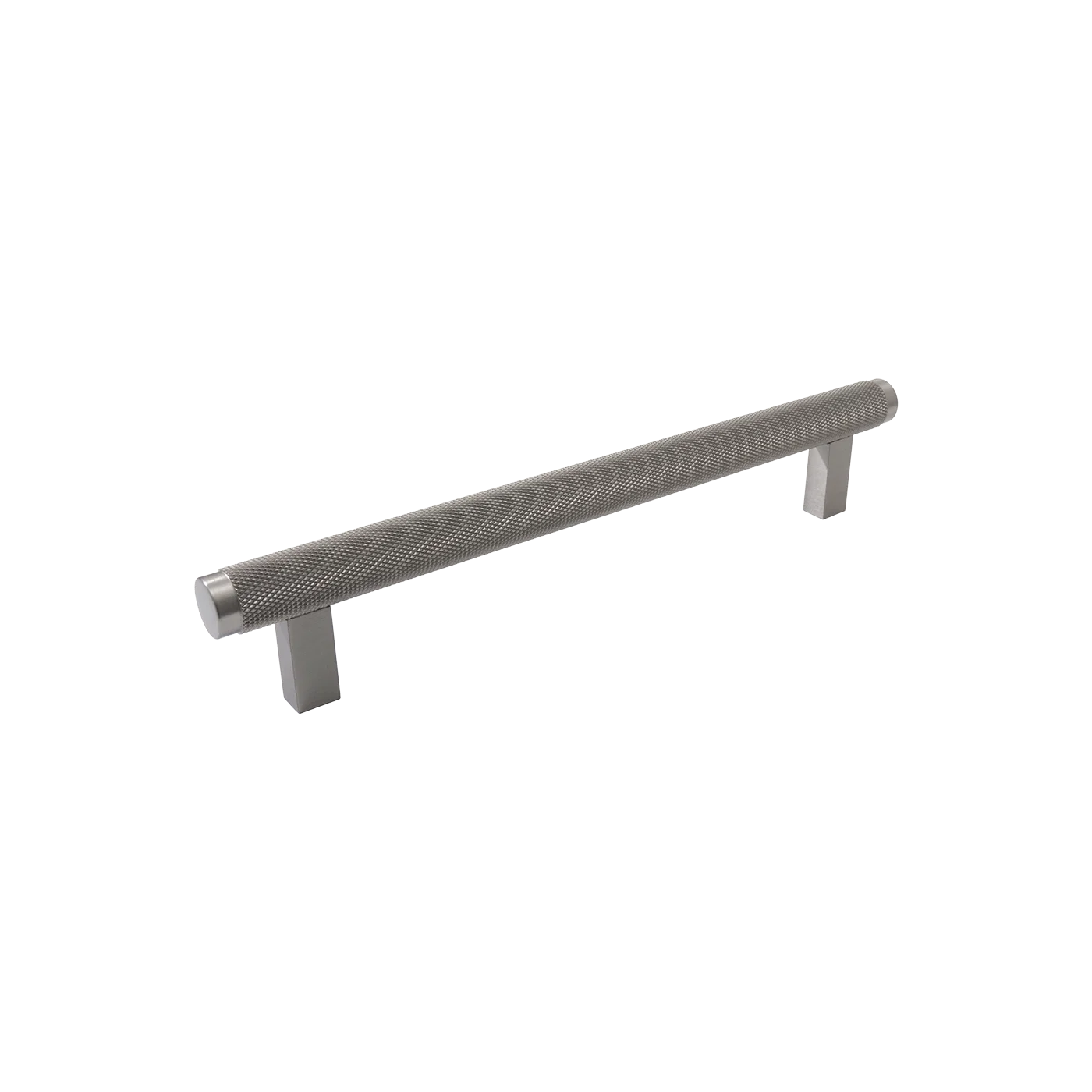 Momo Bellevue Knurled Bar Pull Solid Brass 160mm Dull Brushed Nickel