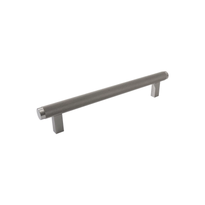 Momo Bellevue Knurled Bar Pull Solid Brass 160mm Dull Brushed Nickel
