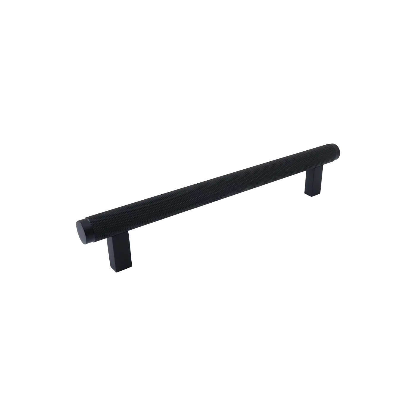 Momo Bellevue Knurled Bar Pull Solid Brass 160mm Matt Black