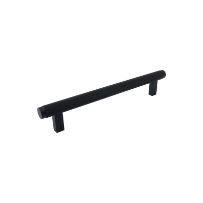 Momo Bellevue Knurled Bar Pull Solid Brass 160mm Matt Black