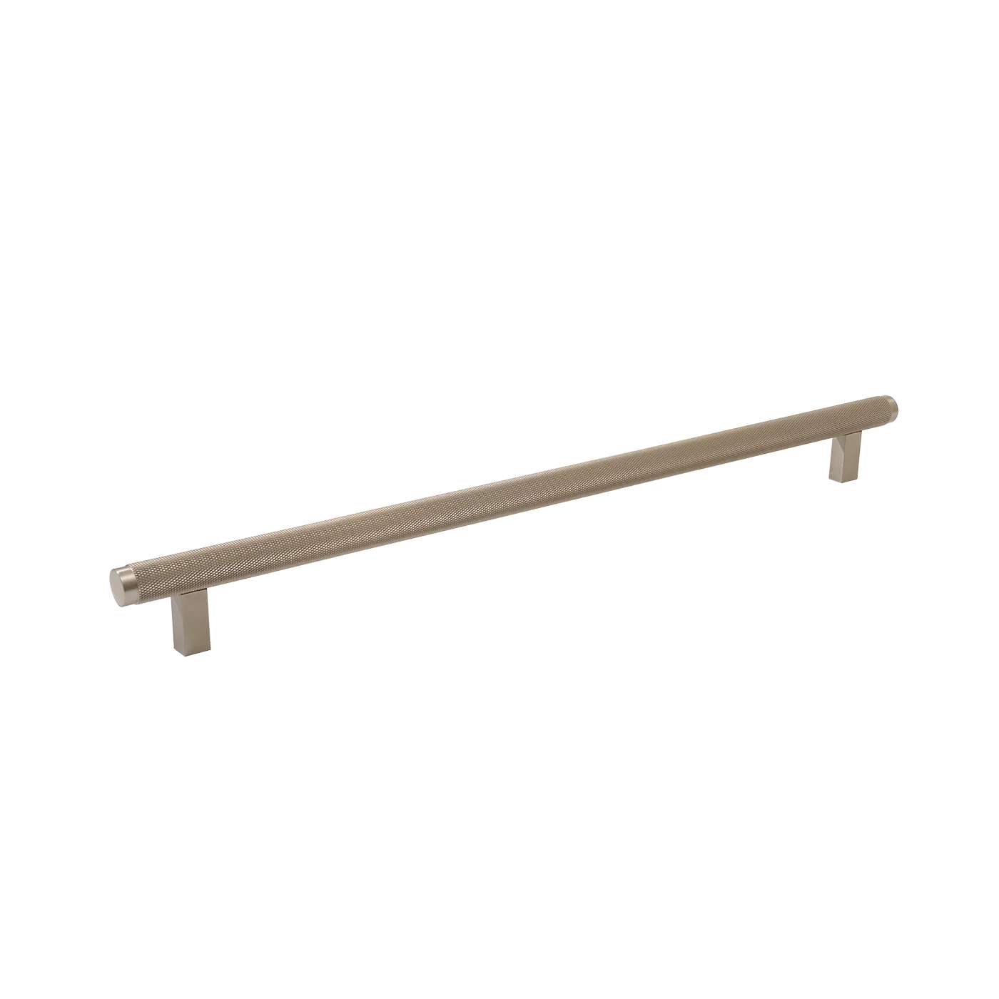 Momo Bellevue Knurled Bar Pull Solid Brass 320mm Dull Brushed Nickel