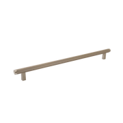 Momo Bellevue Knurled Bar Pull Solid Brass 320mm Dull Brushed Nickel