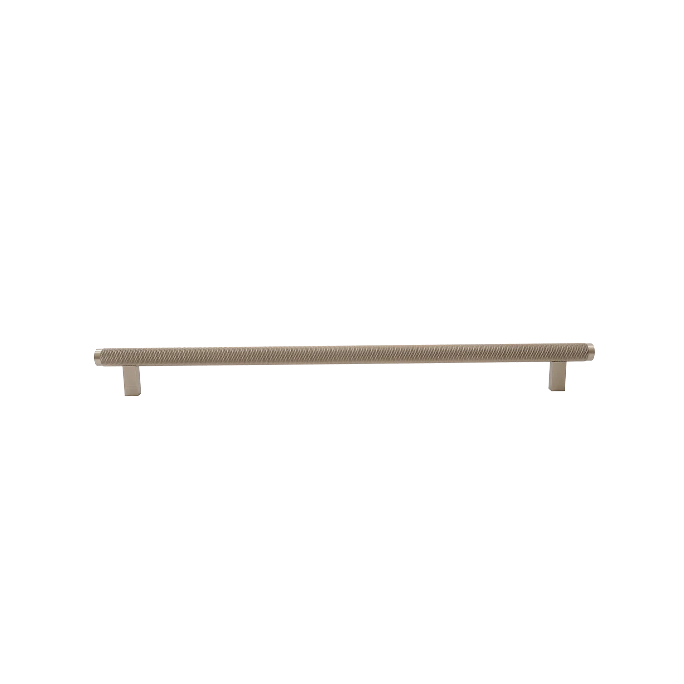 Momo Bellevue Knurled Bar Pull Solid Brass 320mm Dull Brushed Nickel