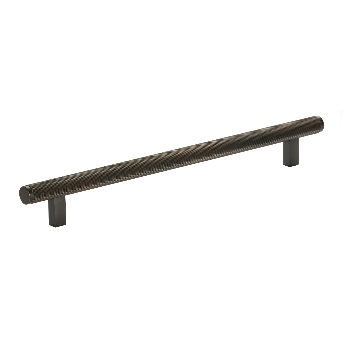 Momo Bellevue Knurled Bar Pull Solid Brass 320mm Dark Bronze