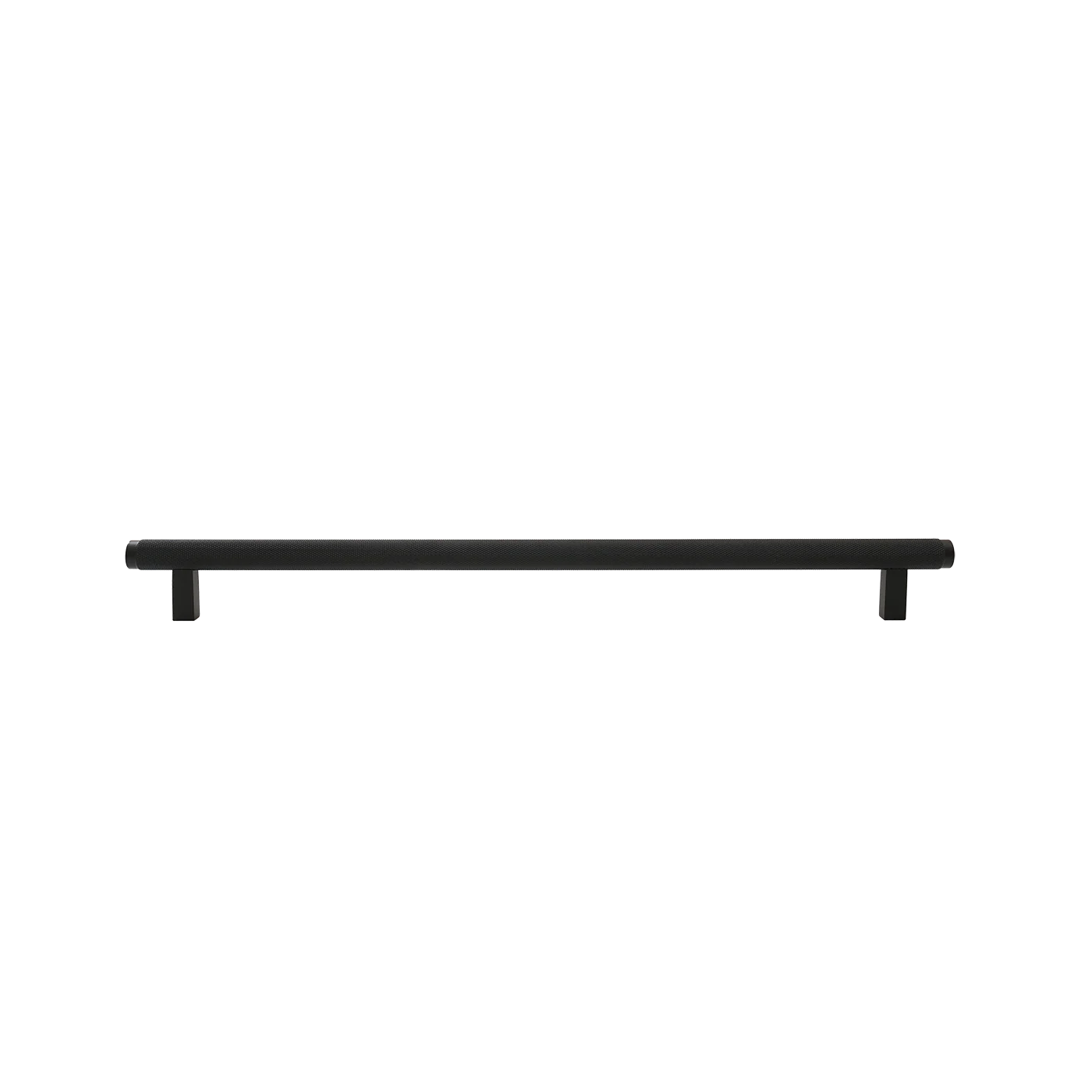 Momo Bellevue Knurled Bar Pull Solid Brass 320mm Matt Black