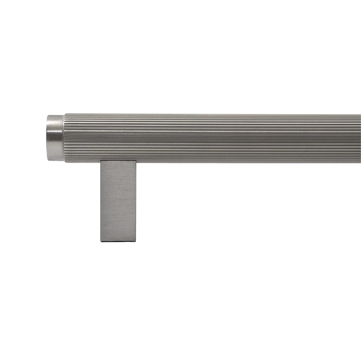 Momo Bellevue Lined Bar Pull Solid Brass 160mm Dull Brushed Nickel