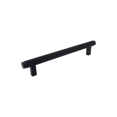 Momo Bellevue Lined Bar Pull Solid Brass 160mm Matt Black