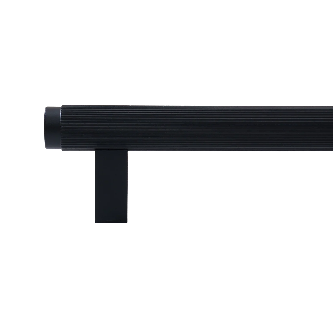 Momo Bellevue Lined Bar Pull Solid Brass 160mm Matt Black