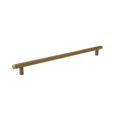 Momo Bellevue Lined Bar Pull Solid Brass 320mm Dark Brushed Brass