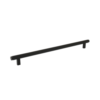 Momo Bellevue Lined Bar Pull Solid Brass 320mm Matt Black